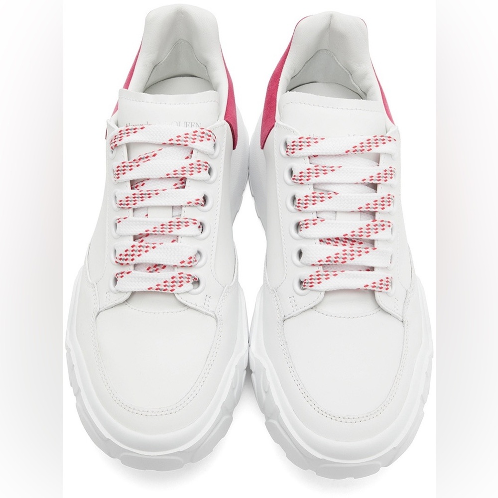 Authentic Alexander McQueen Woman’s Sneakers, Pink
Size 36.5